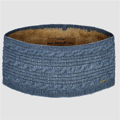 Dubarry Ladies Puffin Knitted Headband - Slate Blue